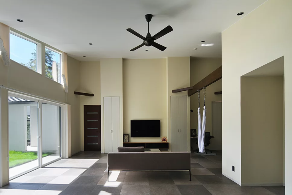 統一され落ち着いた色合い